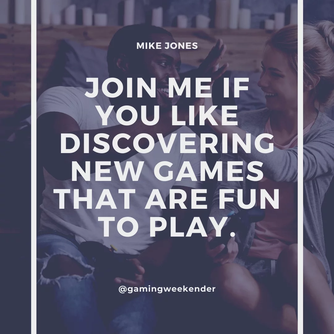 Join me if you like discovering new games that are fun to play.