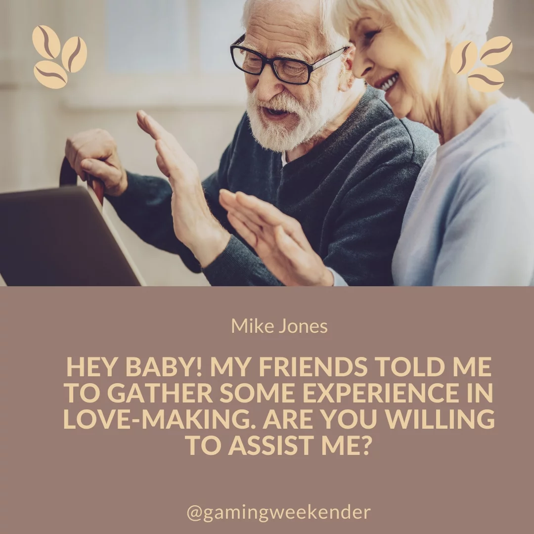 Hey baby! My friends told me to gather some experience in love-making. Are you willing to assist me?