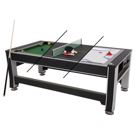Triumph Sports USA 84″ 3-in-1 Rotating Combo Table