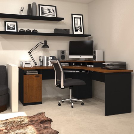 Bestar Hampton Corner Workstation Desk