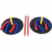 Crown Sporting Goods Deluxe Indoor And Outdoor Horseshoe Game Set