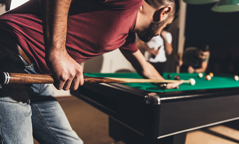 8-Ball and 9-Ball Are Played on a Pool Table